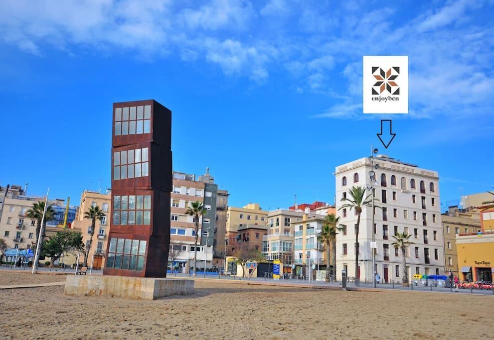 A Un Solo Paso Del Mar Lägenhet Barcelona Exteriör bild